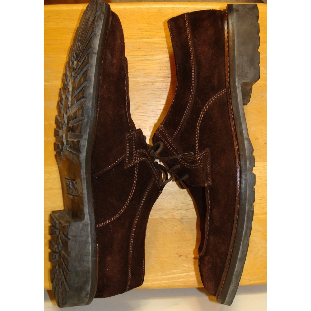 SAG VERA GOMMA ALEX M. BROWN SUEDE LACE UP OXFORD SHOES SIZE 10D   DB1 - Picture 8 of 10